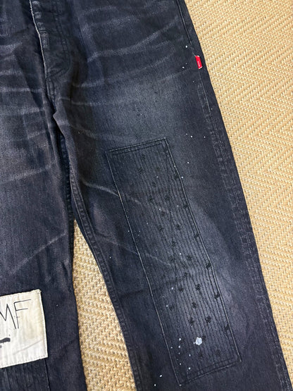 Wtaps Lamf 09ss Black Spider Denim Pants