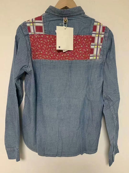 visvim 16ss Wally Printed Check Shirt