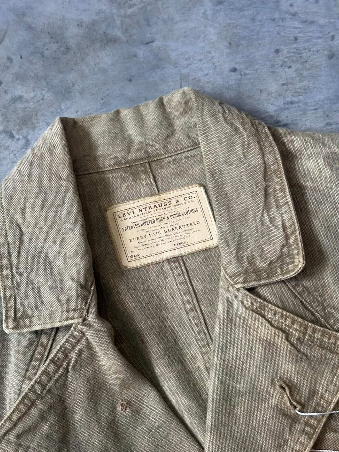 Vintage Levi's 2011 1870s Hunting Jacket