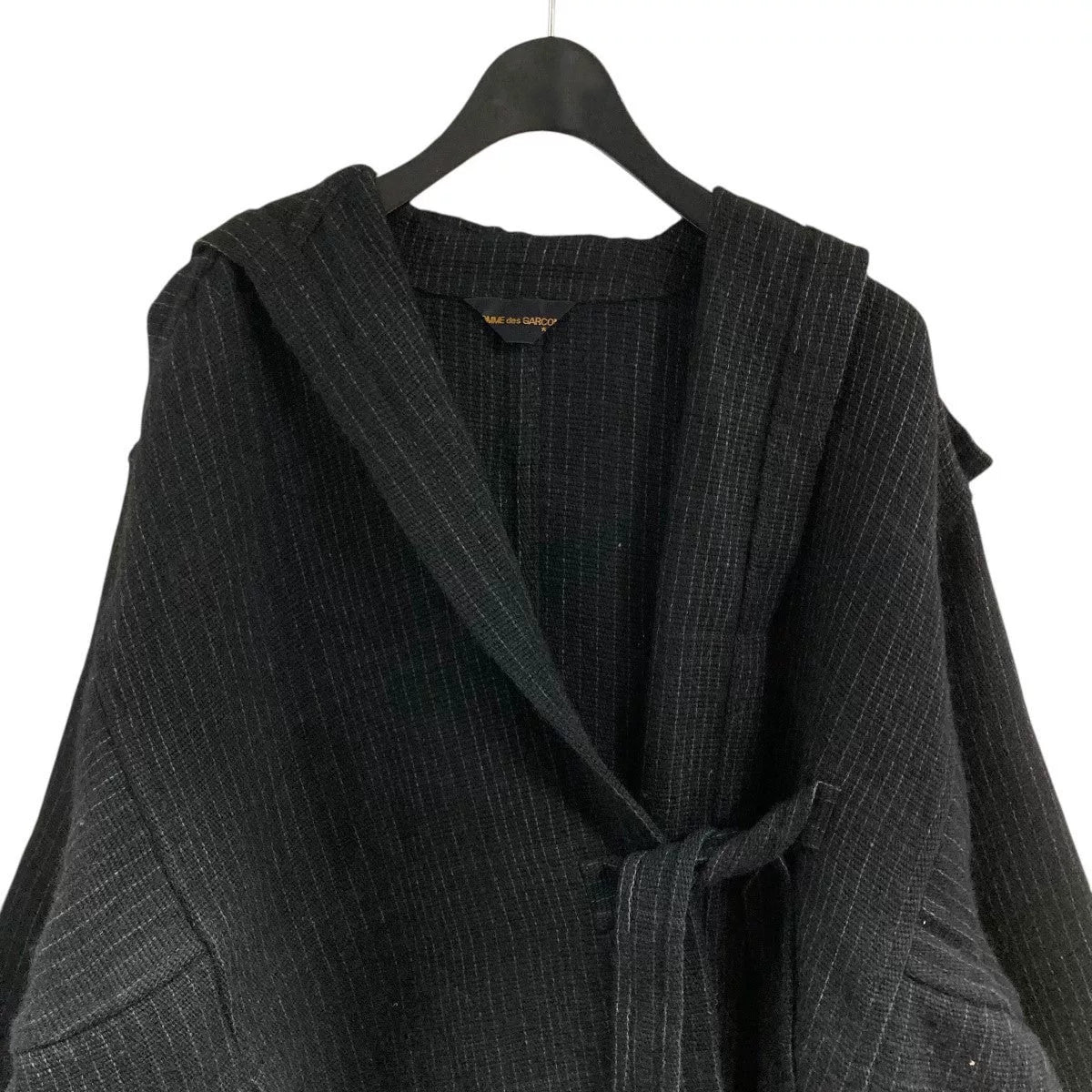comme des garcons vintage wool kimono robe