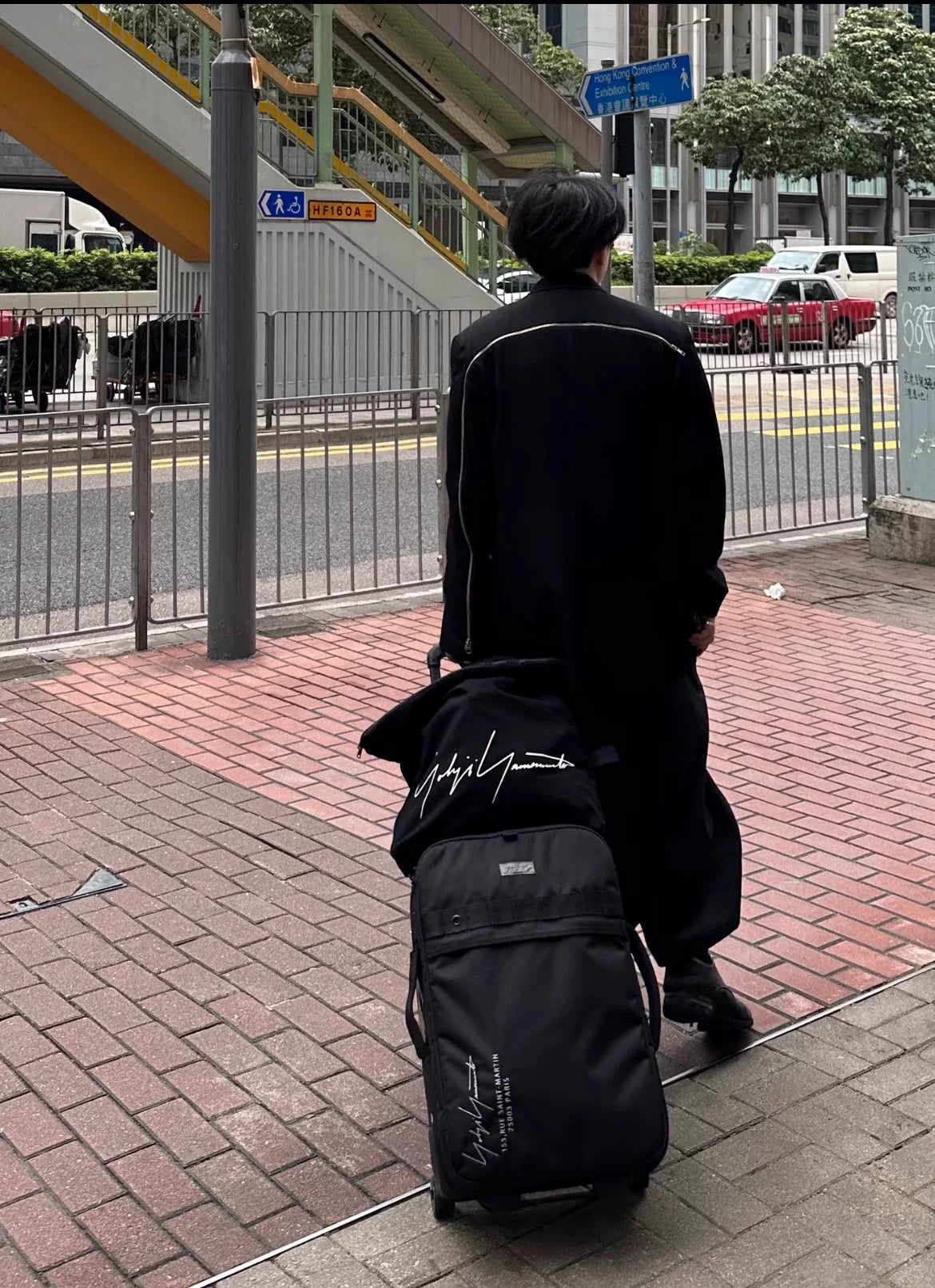 Yohji Yamamoto Zip Back Suit Jacket