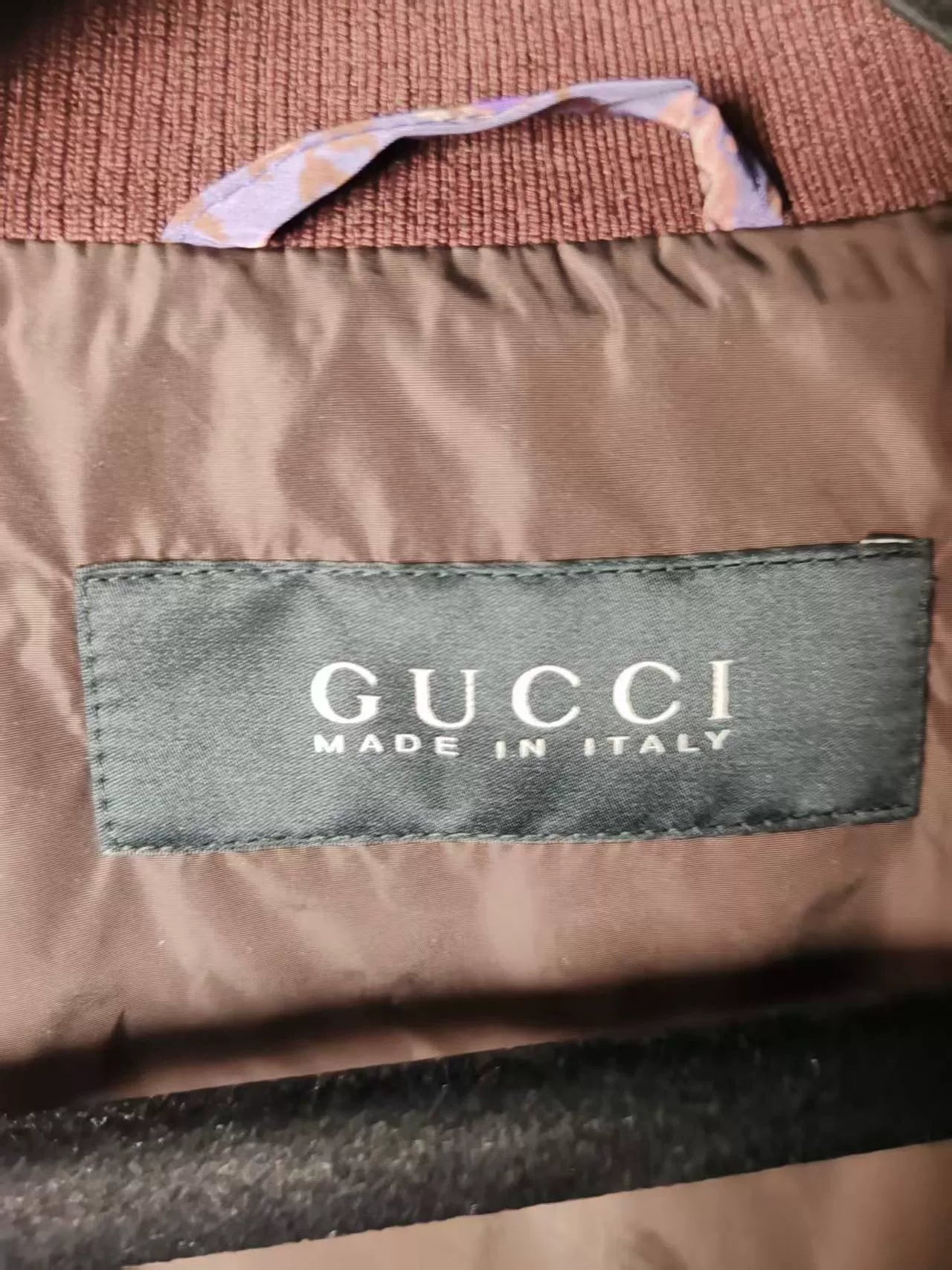 Authentic Gucci Nylon Zip Jacket