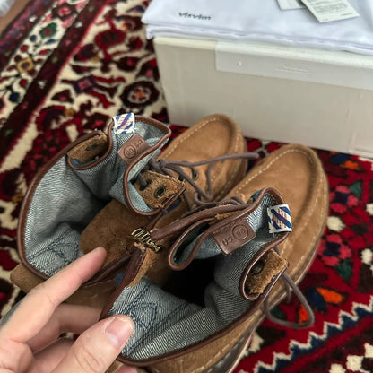 visvim grizzly boots in excellent condition