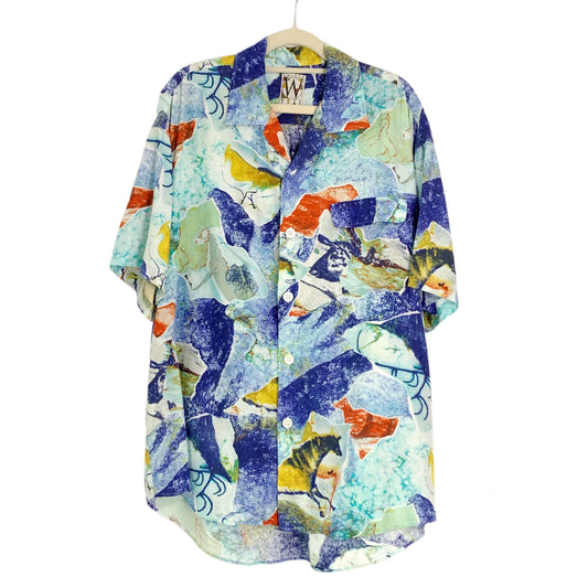 Yohji Yamamoto Cuban Collar Shirt