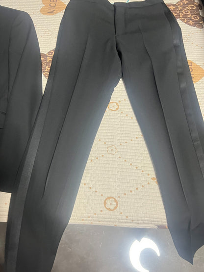 Saint Laurent Black Formal Pants Size 44