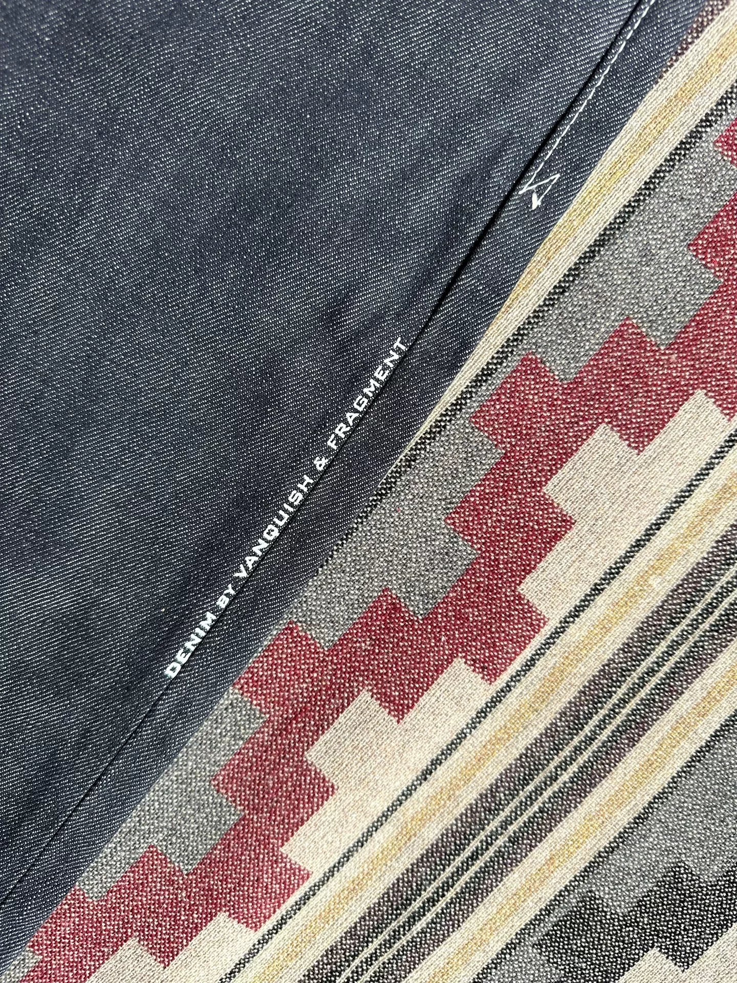 denim by vanquish&fragment redline jeans