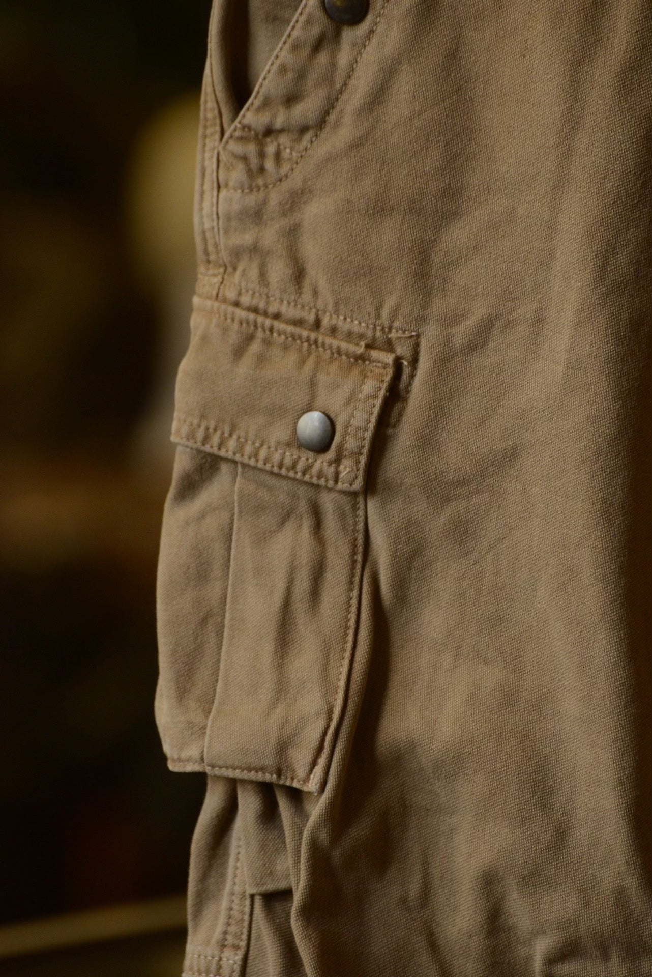 Kapital Khaki Cargo Pants Size 28