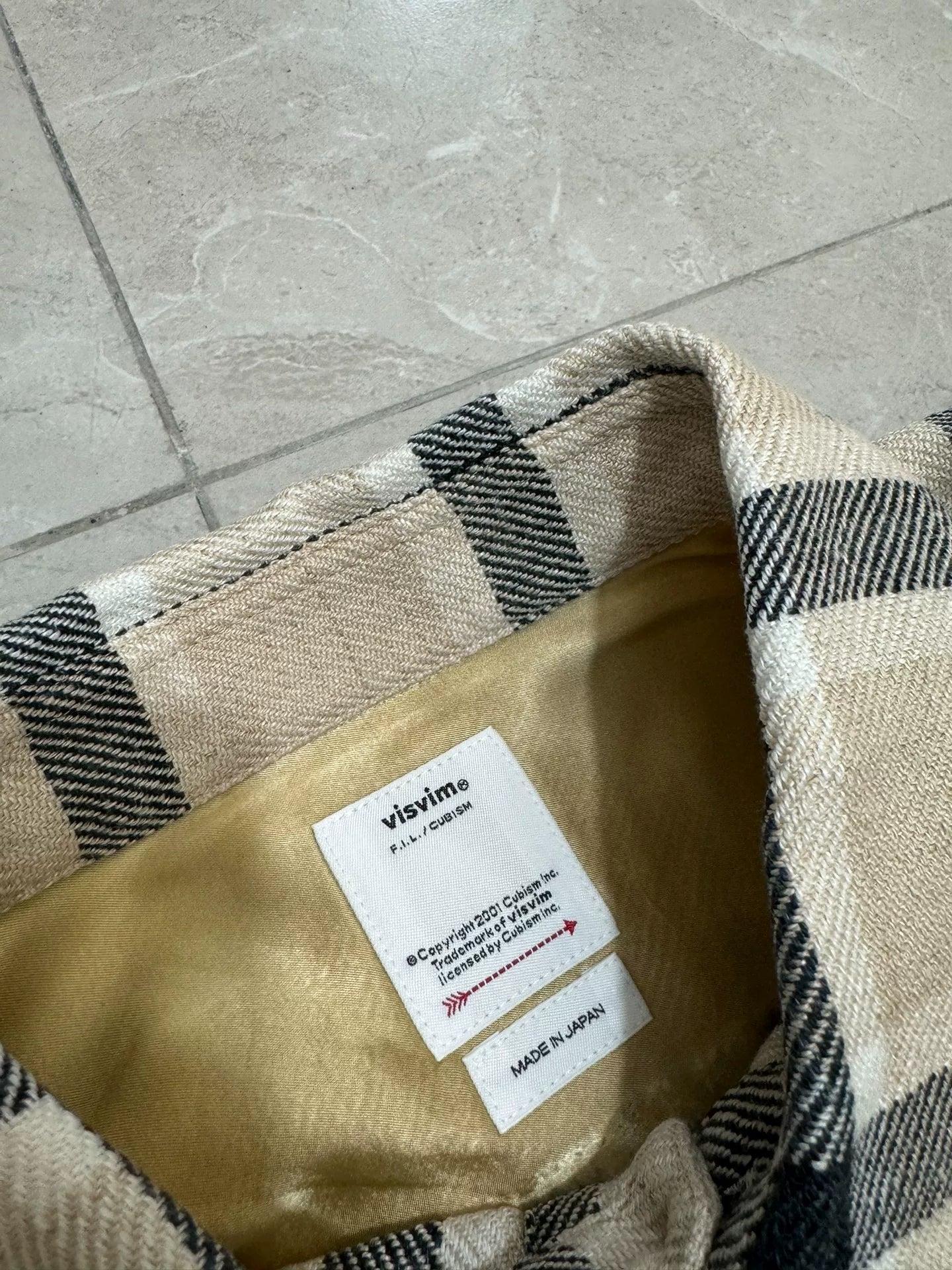 VISVIM 25SS LUMBER CHECK L/S