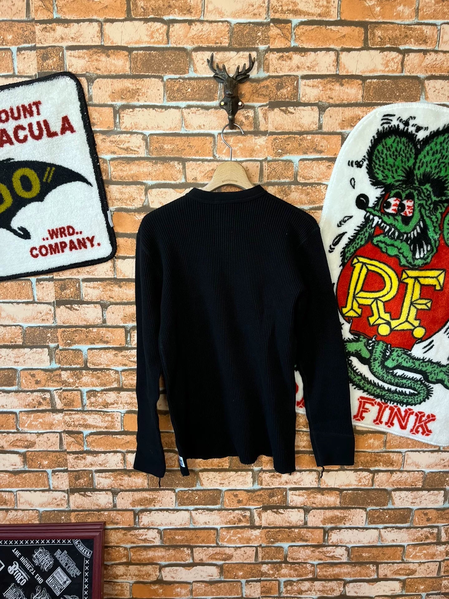 Iron Heart Waffle Knit T-Shirt