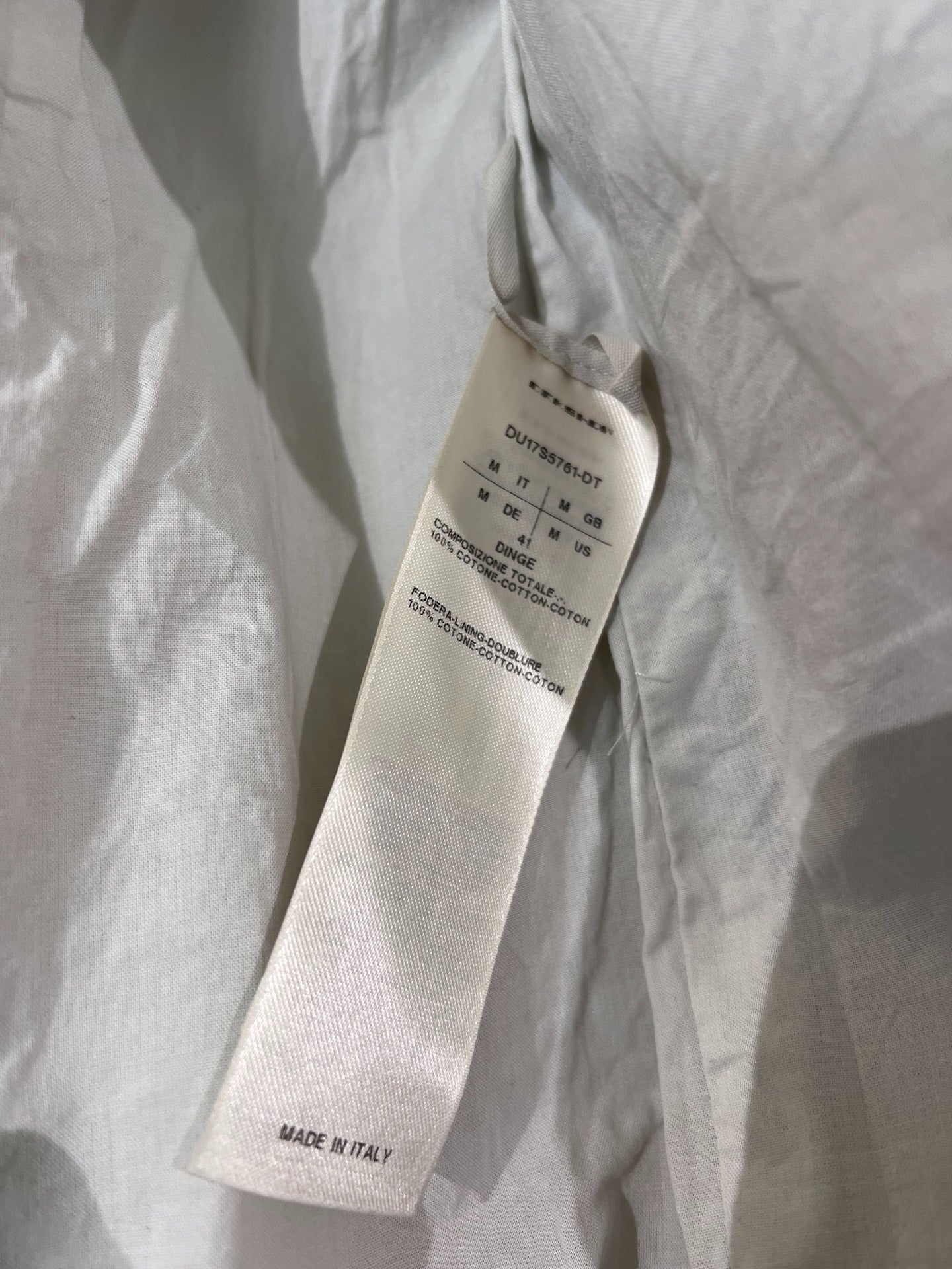 Rick Owens Drkshdw Hooded Stand Collar Jacket M