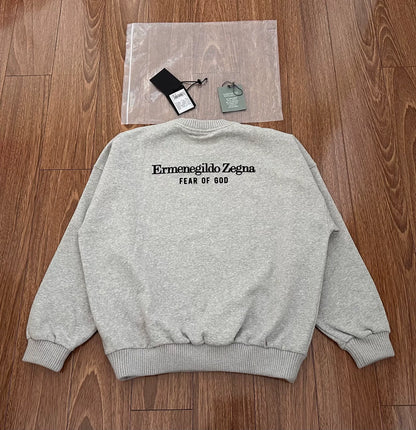 Zegna x Fear of God Gray Sweatshirt