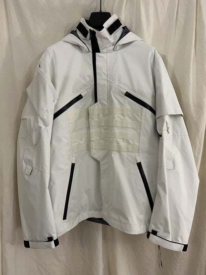 acronym j1wts-gt hooded jacket in white