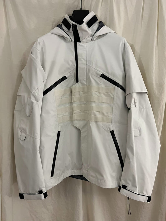acronym j1wts-gt hooded jacket in white