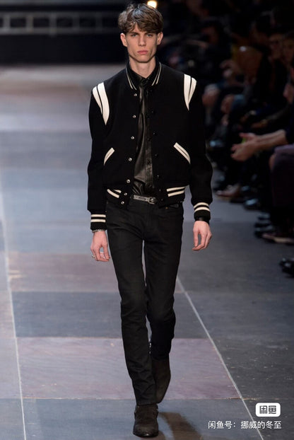 Saint Laurent 13FW Varsity Jacket