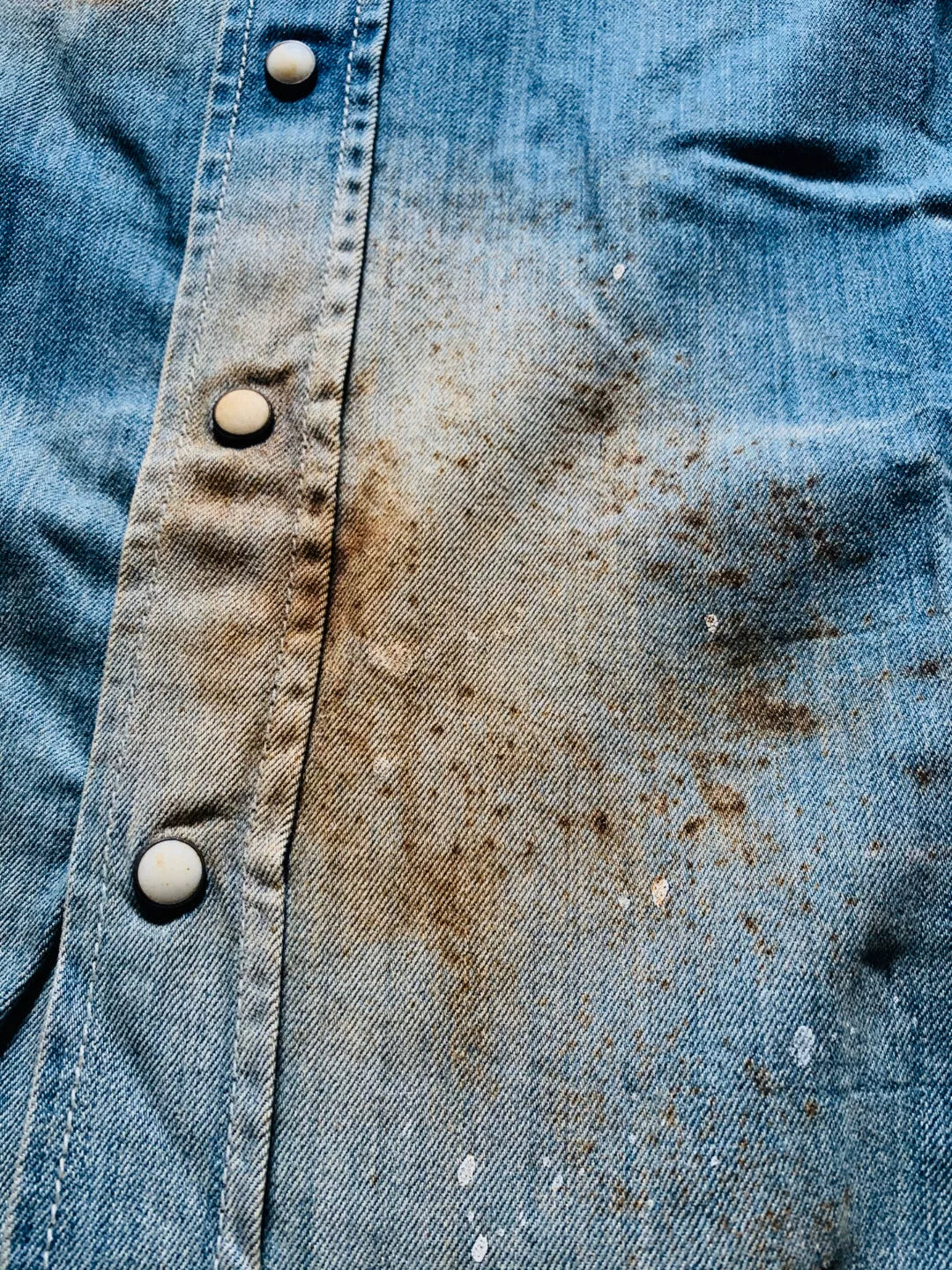 Vanquish FR2 Damaged Washed Western Shirt