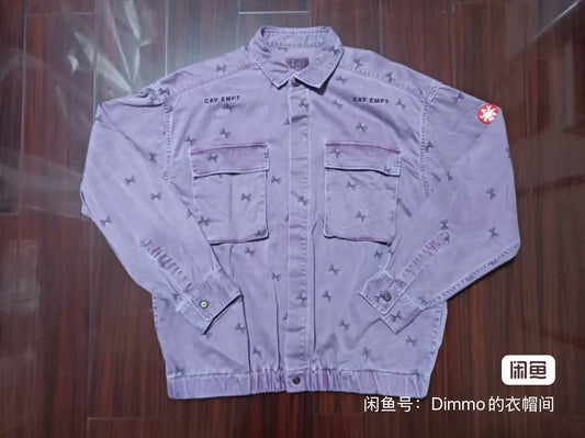 CAVEMPT 20AW Allover Print Washed Jacket