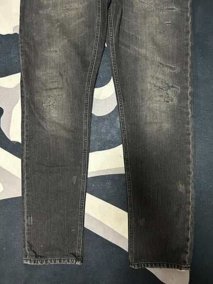 Dolce & Gabbana Distressed Gray Jeans