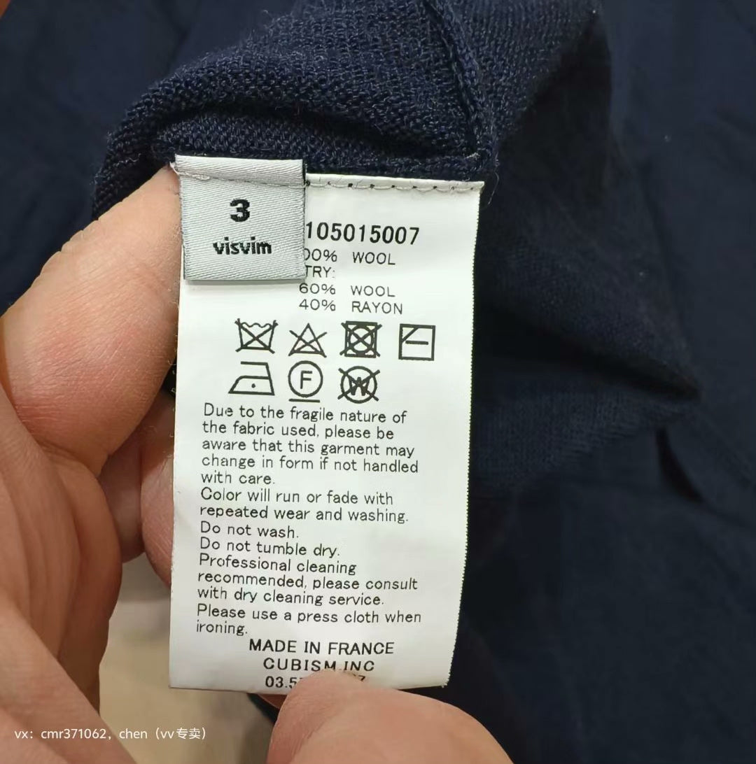 visvim 17ss Clubhouse Knit Applique