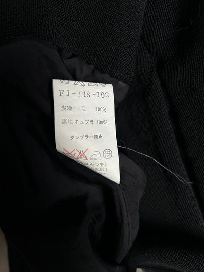 Yohji Yamamoto 2004AW Asymmetric Collar Coat