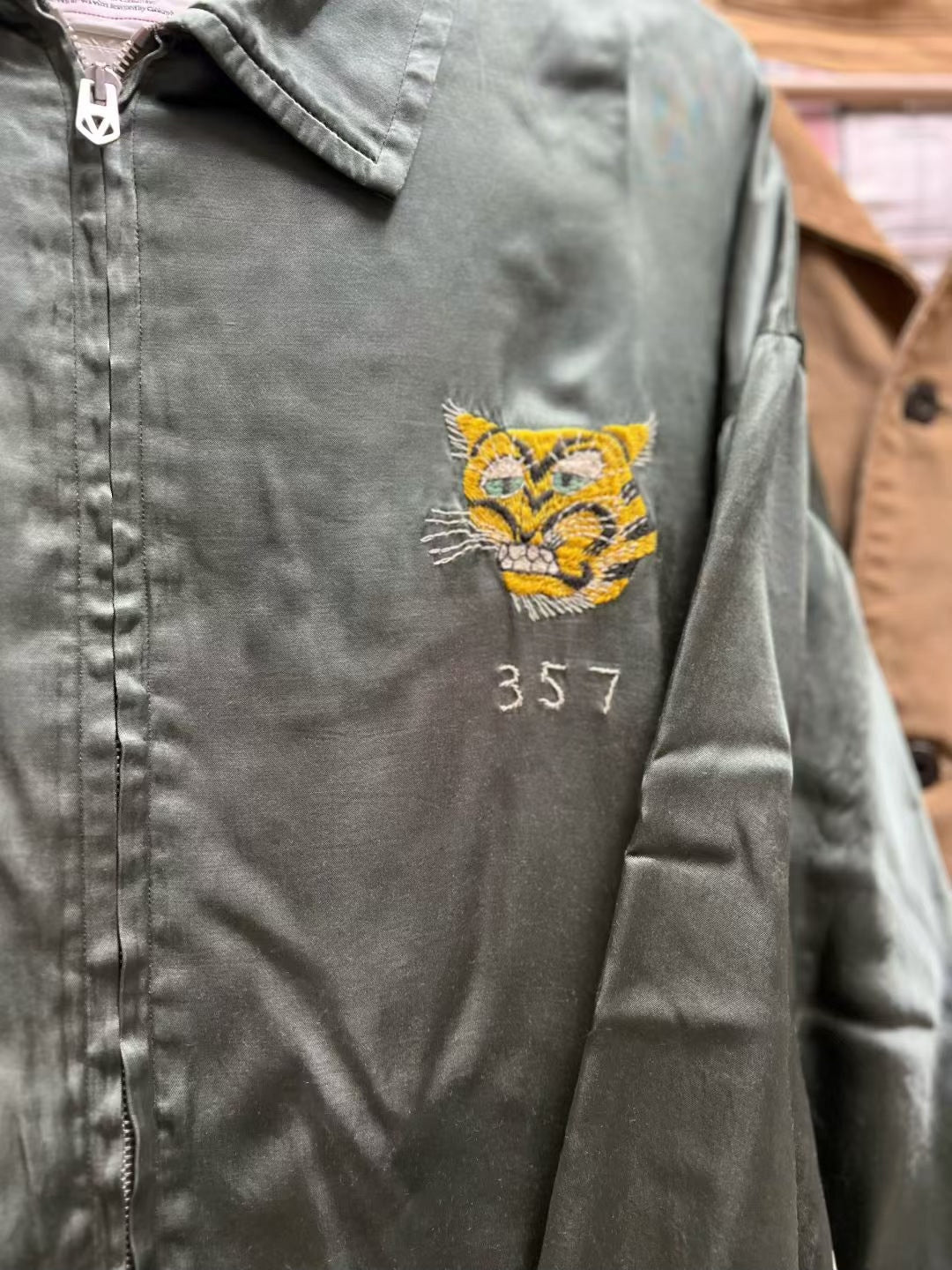 VISVIM REDSUN SOUVENIR JKT OLIVE