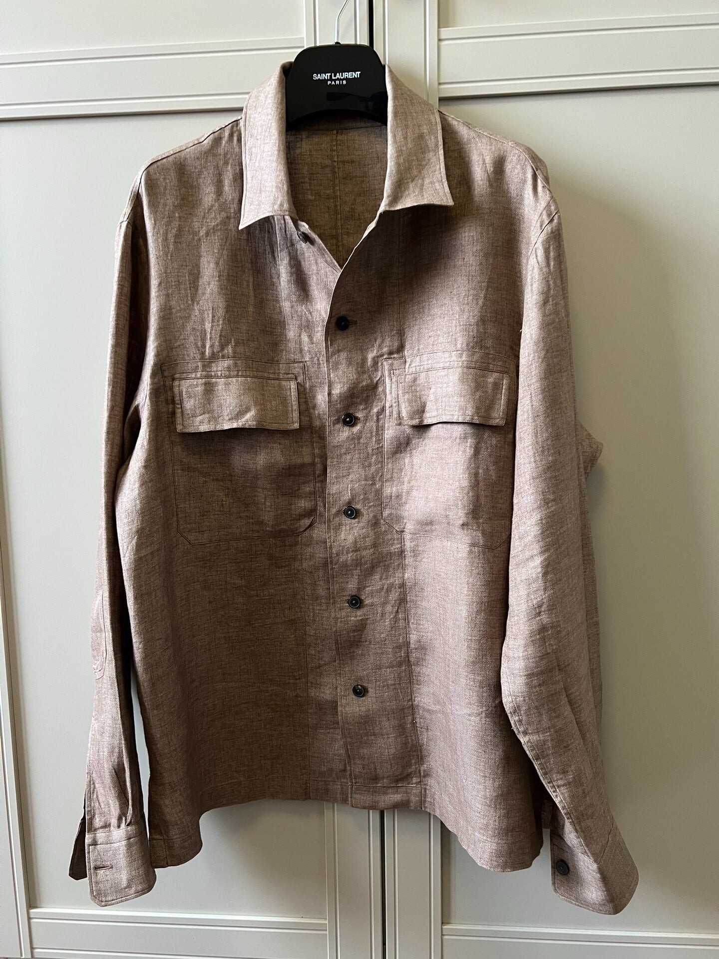 Ermenegildo Zegna Linen Overshirt Size M