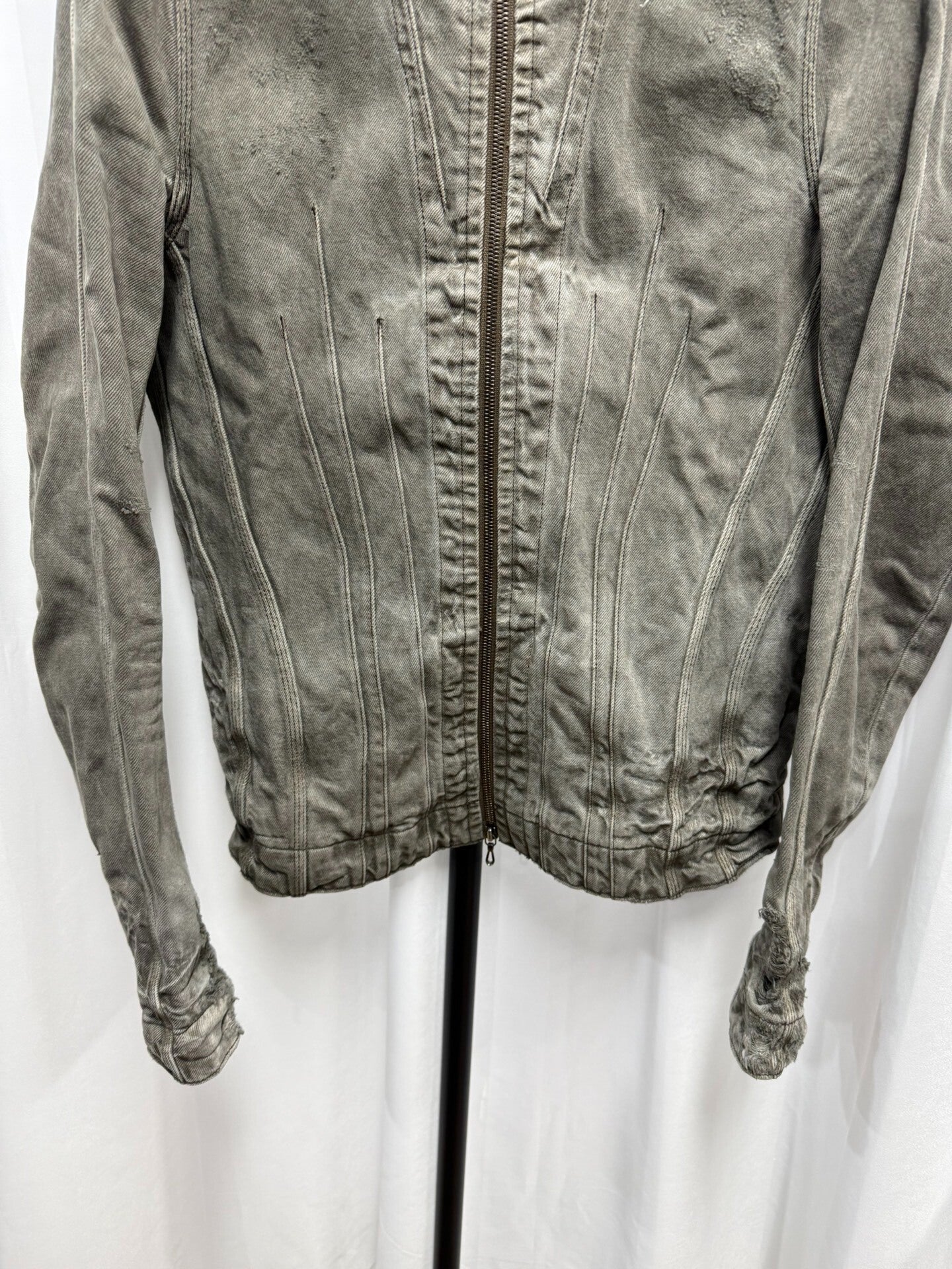 Distressed Washed Jacket by Julius