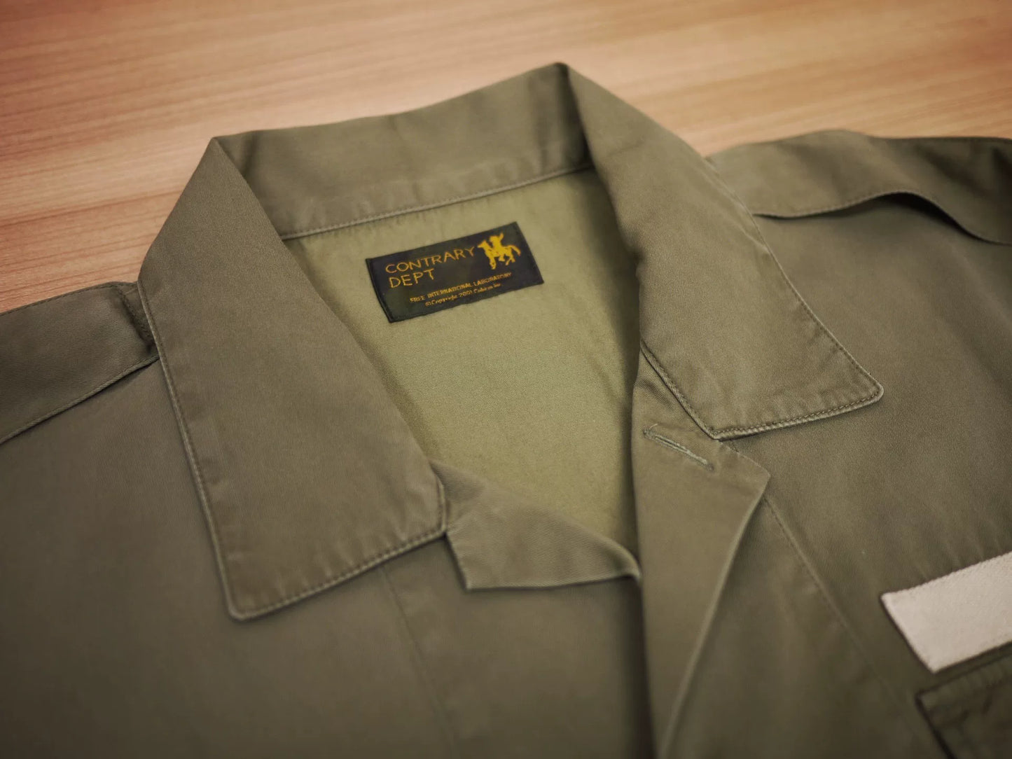 Visvim C/D Canaan Shirt in Khaki