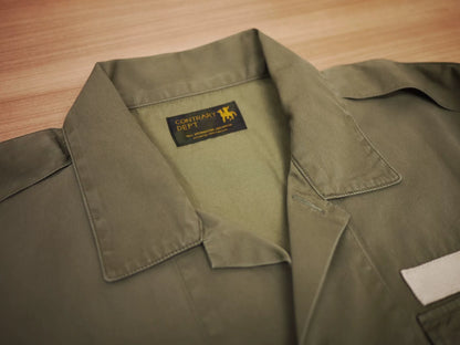 Visvim C/D Canaan Shirt in Khaki