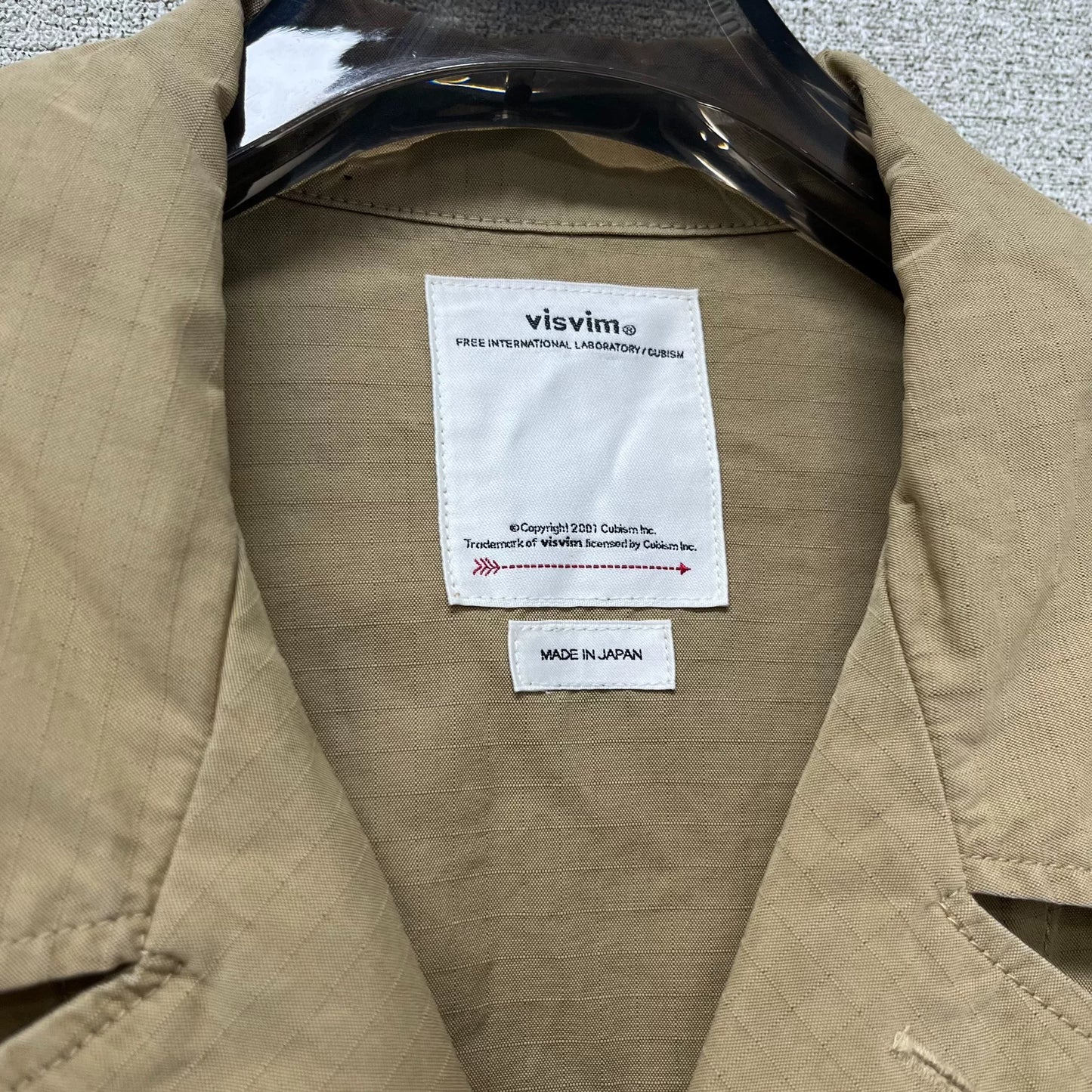 Visvim Two-Pocket Khaki Military Shirt Jacket