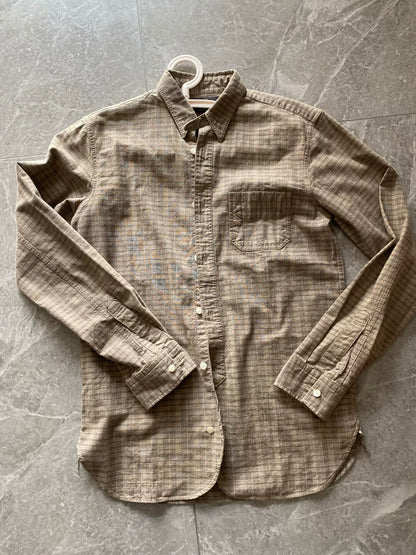 RRL Long Sleeve Shirt in Brown Tones