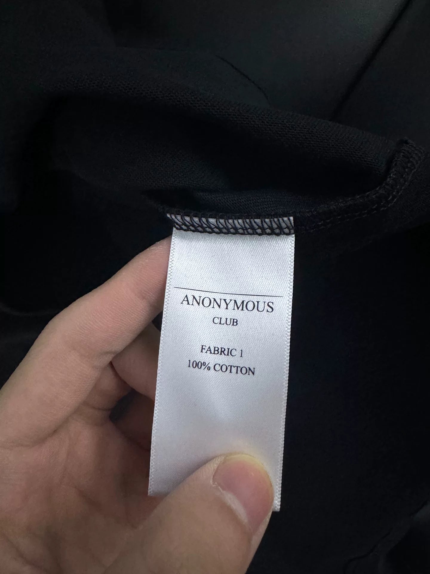 Anonymous Club FW22 3M Couture Tee