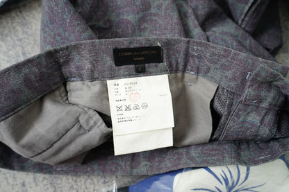 Comme des Garçons Distressed Frayed Cropped Pants
