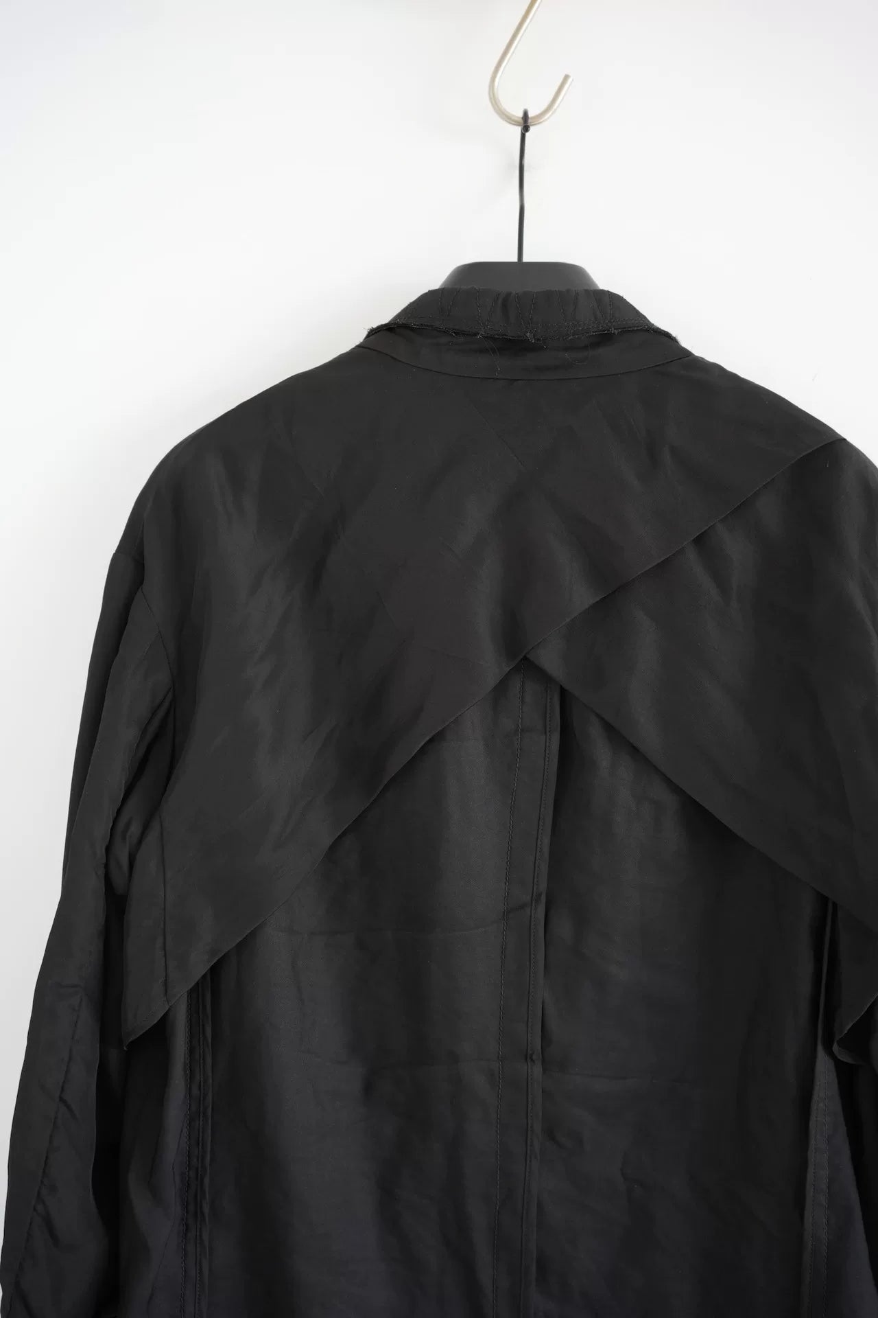 black ziggy chen oversized suit jacket
