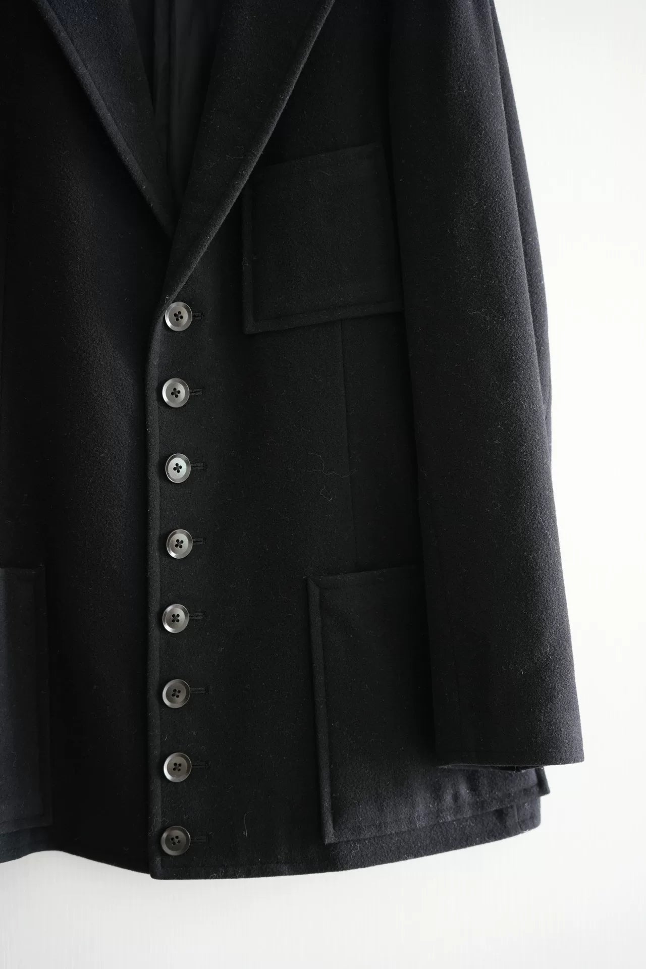 Yohji Yamamoto Black Multi-Button Suit