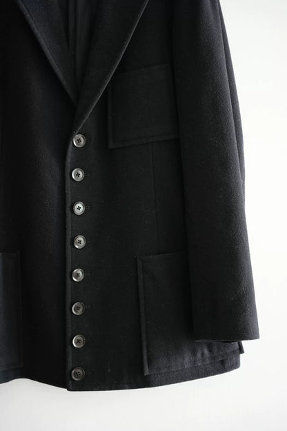 Yohji Yamamoto Black Multi-Button Suit