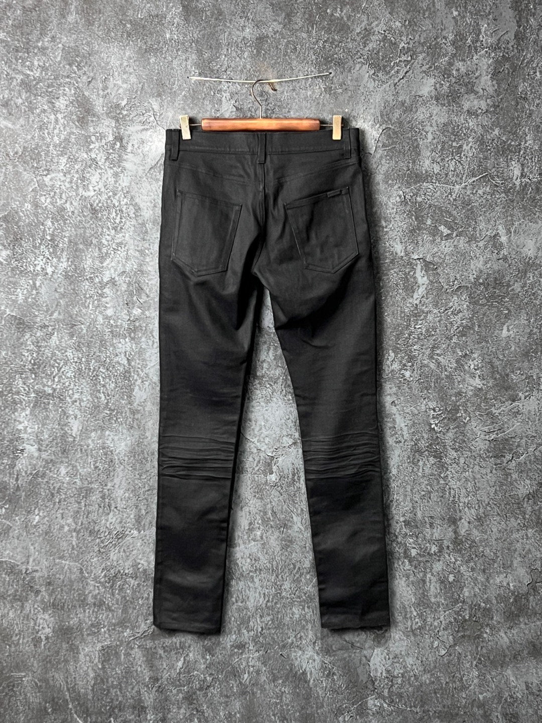 Saint Laurent Black Cotton Jeans