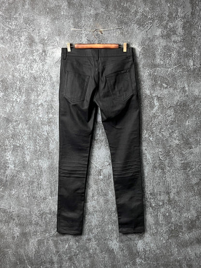 Saint Laurent Black Cotton Jeans