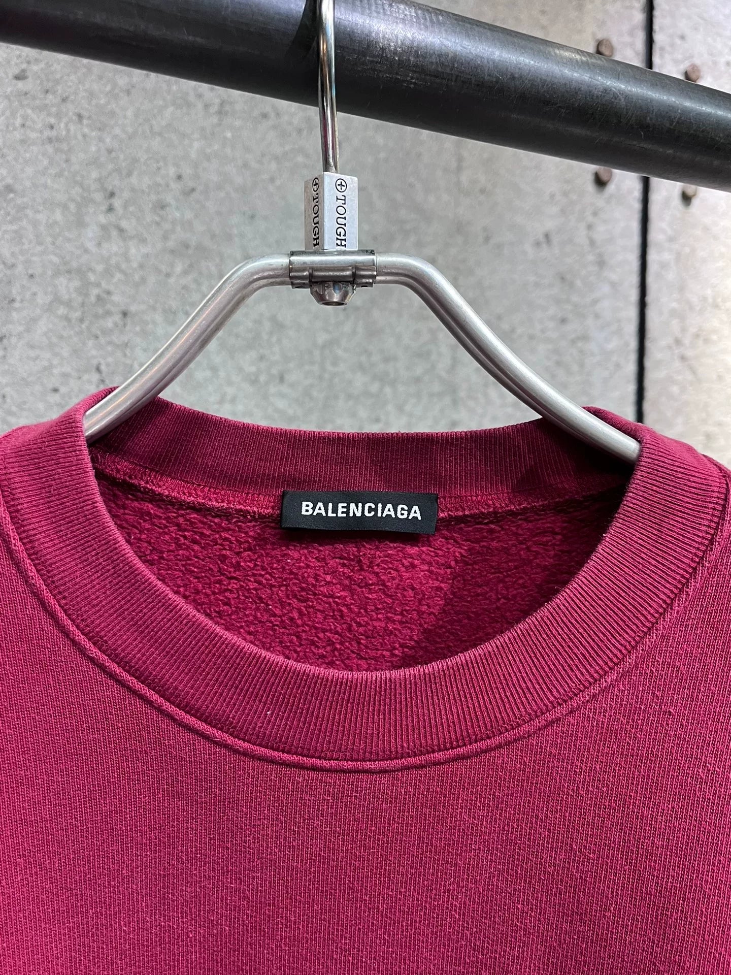 Balenciaga Red Letter Sweatshirt Size S