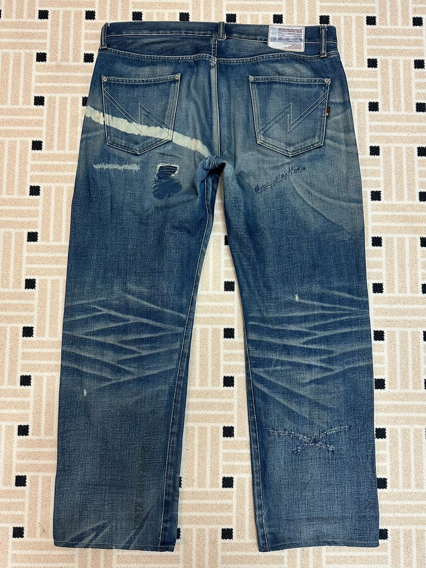 NEIGHBORHOOD 07 FLASH Lightning Denim