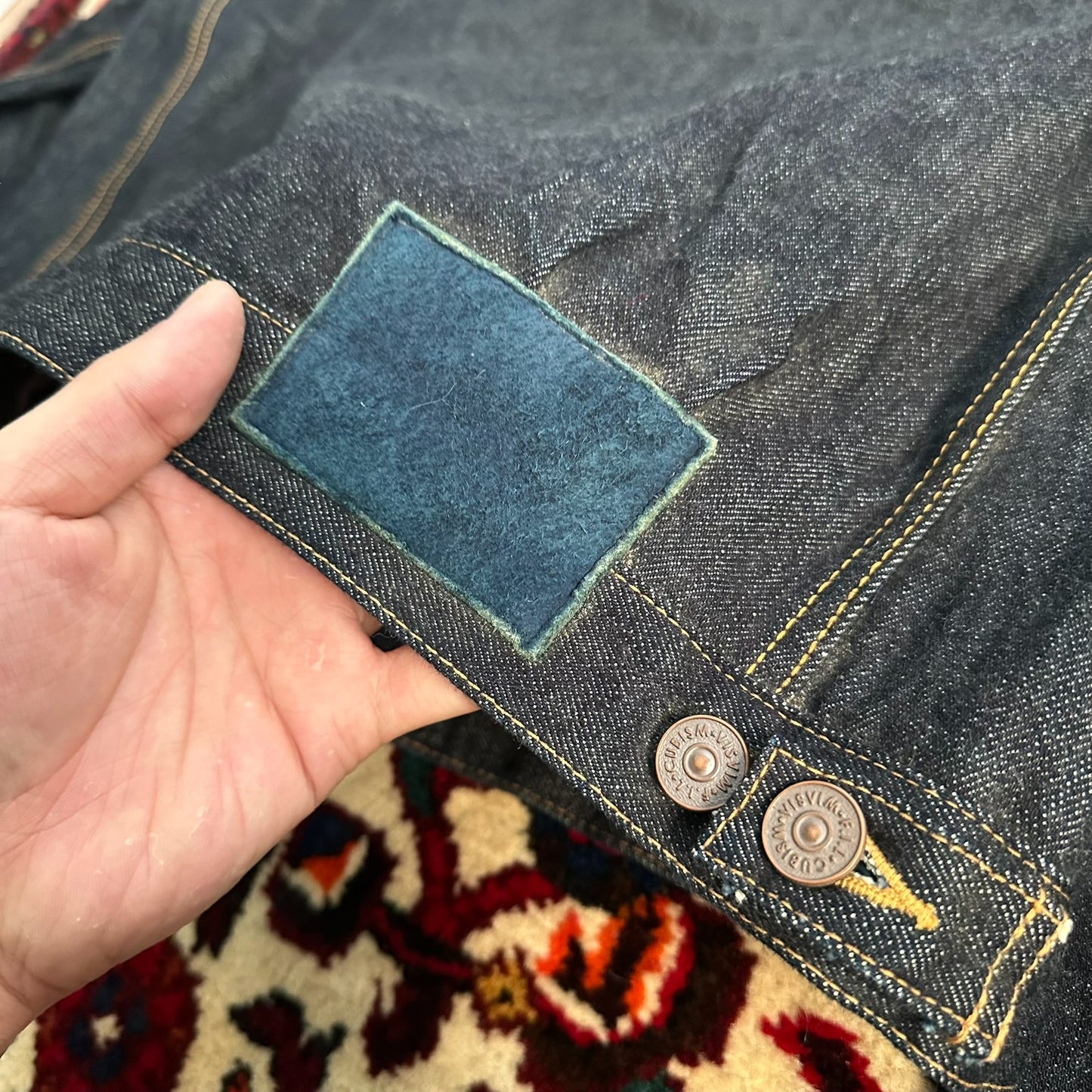 visvim 25ss 101X MUD Denim Jacket