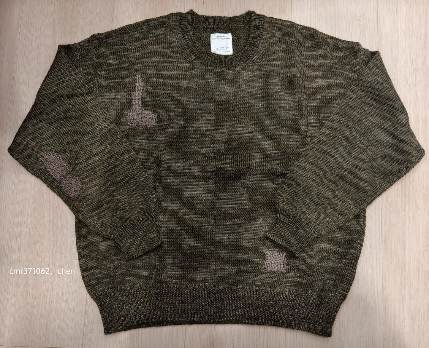 VISVIM 22AW JUMBO CREW KNIT