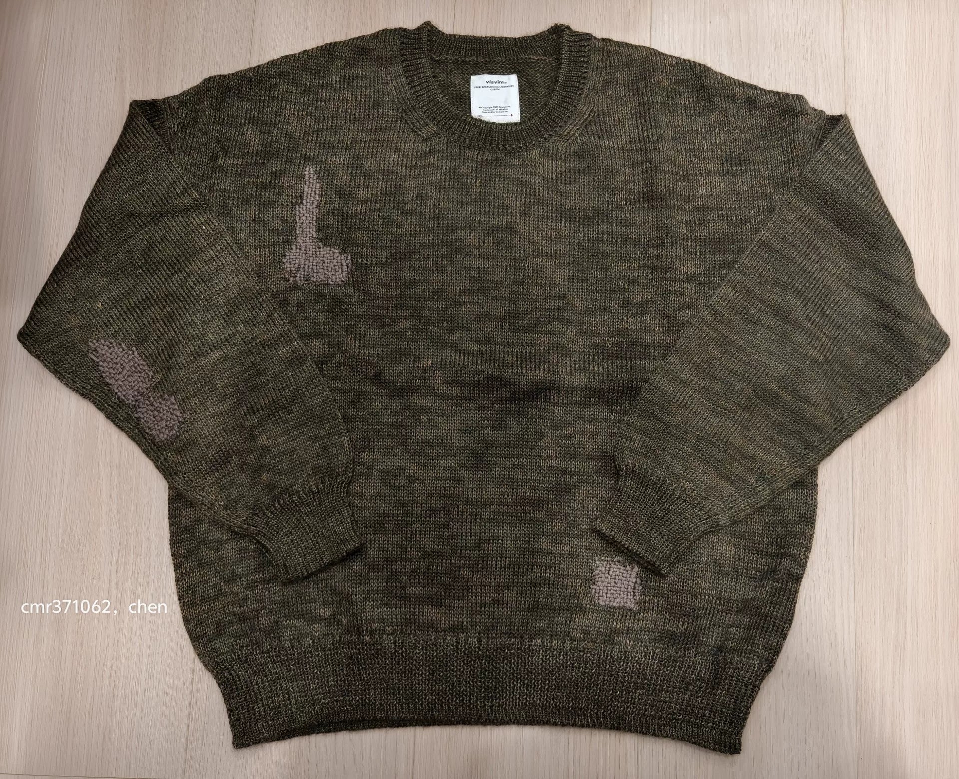 VISVIM 22AW JUMBO CREW KNIT