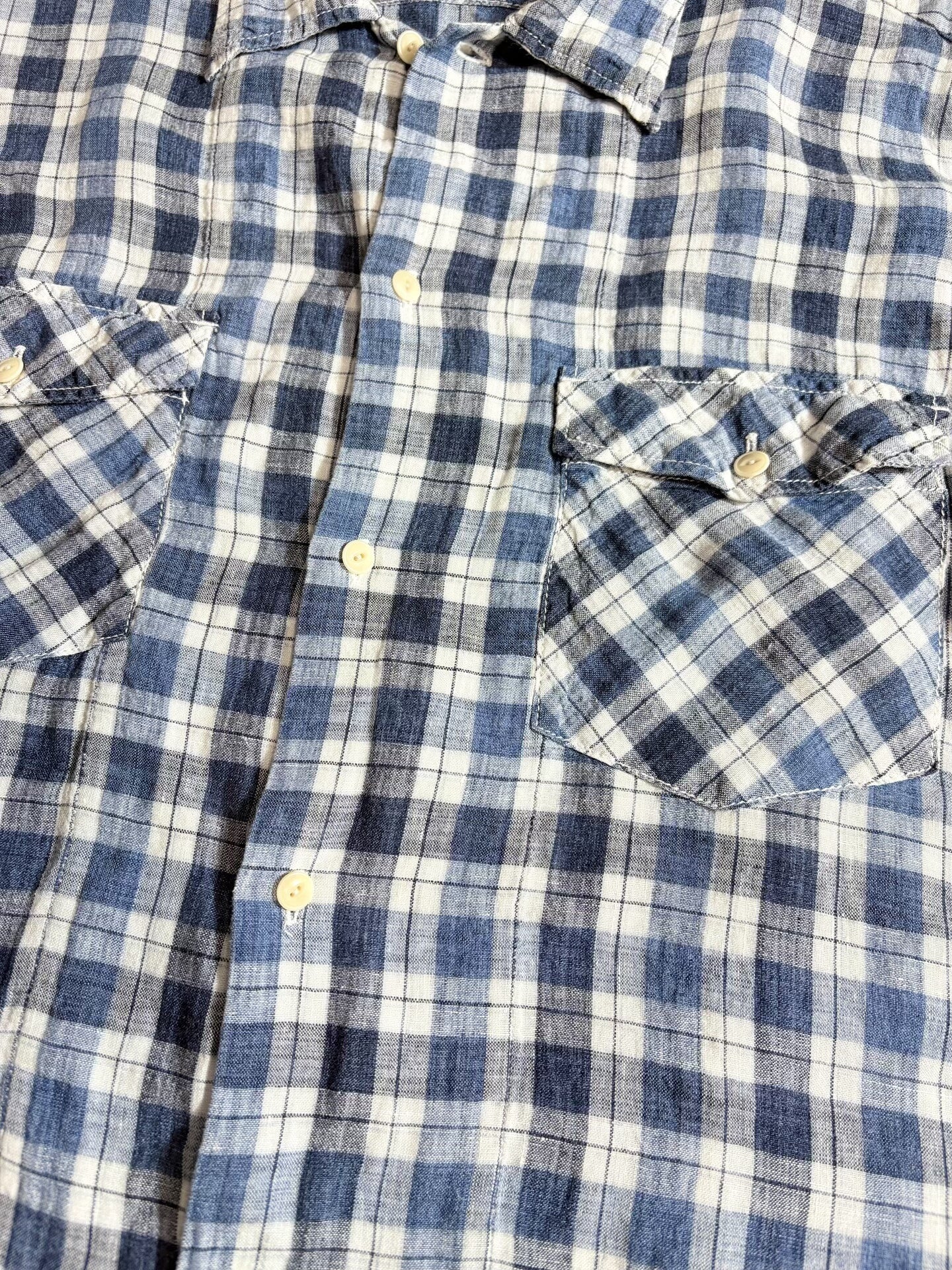 VISVIM Linen Plaid Shirt