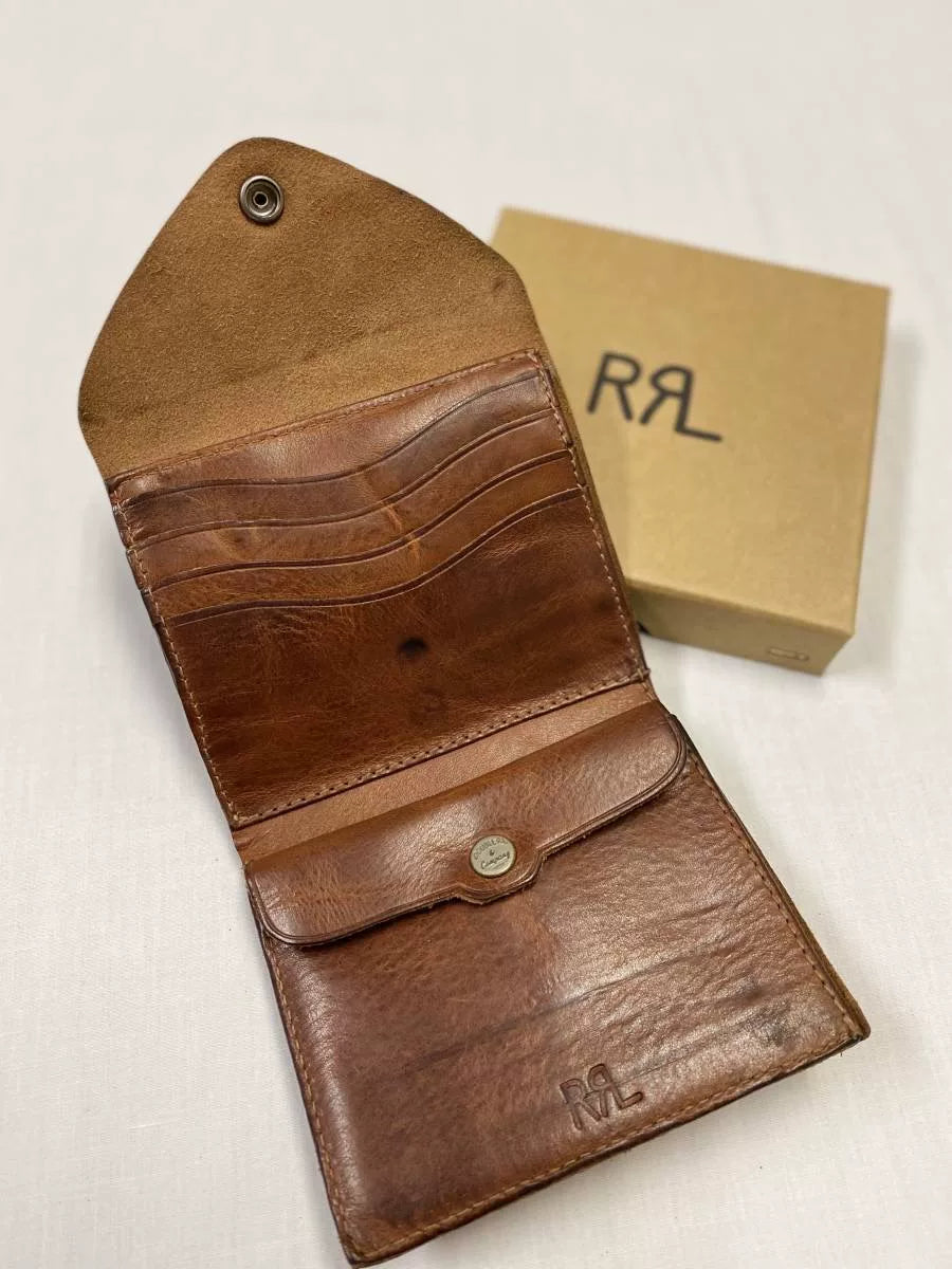 RRL Vintage Leather Wallet