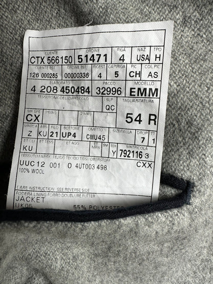 gray wool blazer by Ermenegildo Zegna