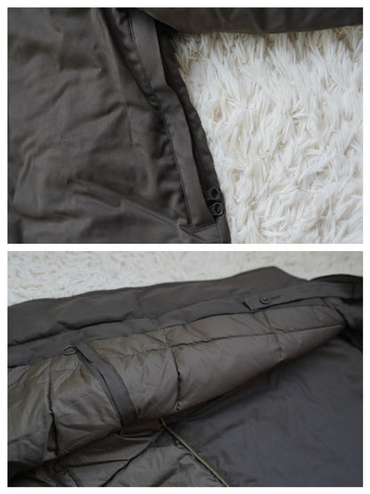 nanamica SUBF977 Wool Down Long Coat