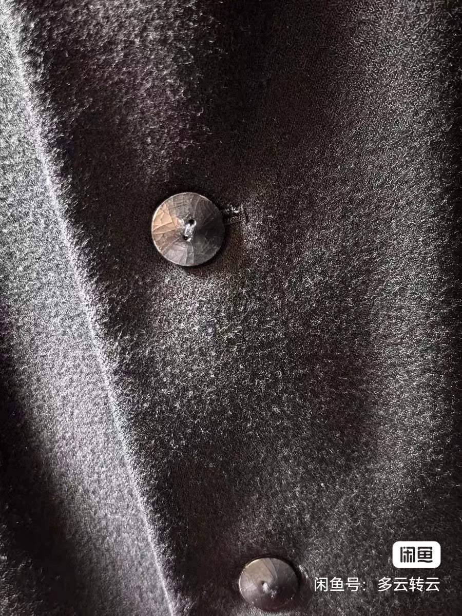 Yohji Yamamoto 02AW Men's Wool Coat Size 4