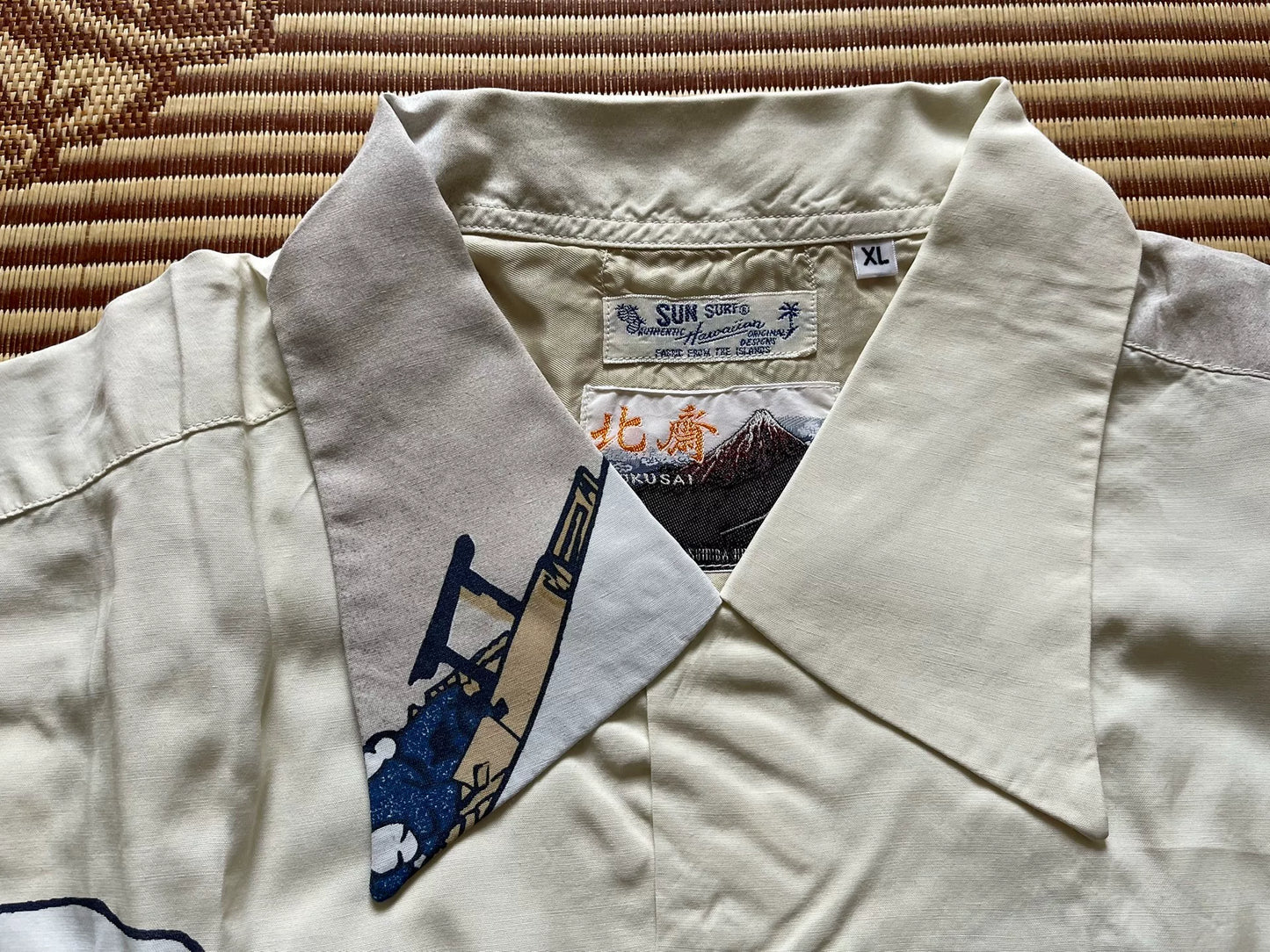 SUN SURF Hokusai Great Wave Hawaiian Shirt