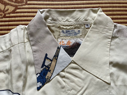 SUN SURF Hokusai Great Wave Hawaiian Shirt