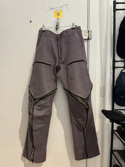 olly shinder utility three-zip trousers